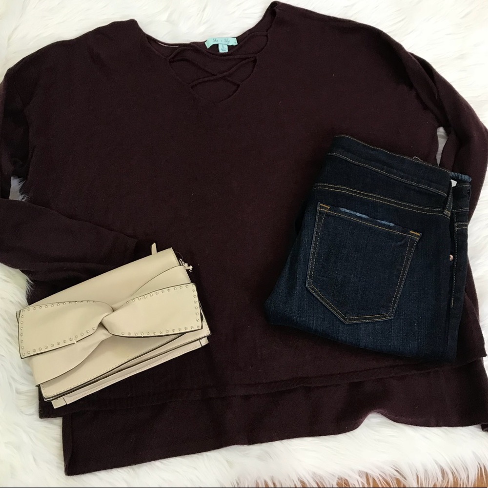 She + Sky sweater